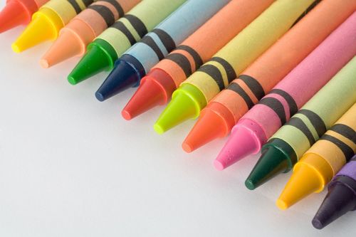 彩色蜡笔图片文具蜡笔彩色蜡笔